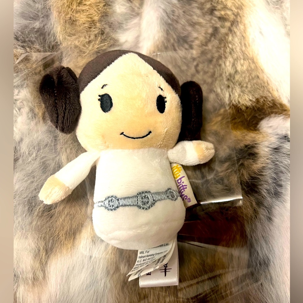 Hallmark Star Wars Itty Bittys Princess Leia Han Solo Toys Plush